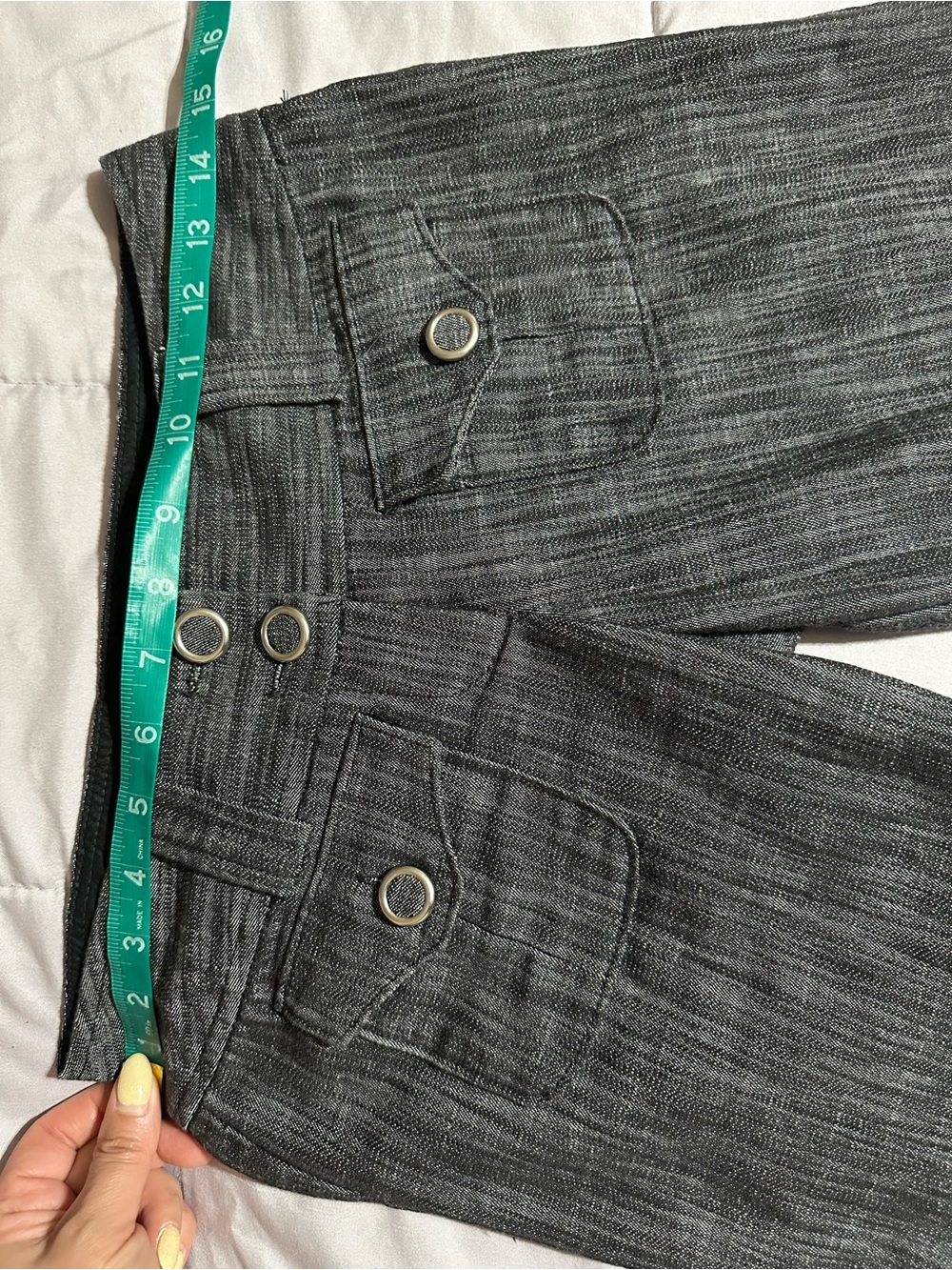 Charlotte Russe Black Textured Bermuda Shorts - Picture 6 of 11